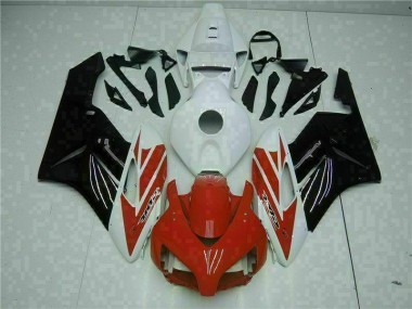 Rouge Blanc Carénages Moto CBR 1000 RR 2004-2005