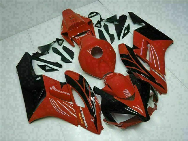 Rouge Noir Carénage Moto CBR 1000 RR 2004-2005 Rouge Noir Carénage Moto CBR 1000 RR 2004-2005