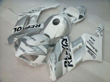 Blanc Argent Noir Repsol Carénages Moto CBR 1000 RR 2004-2005