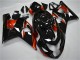 Orange Noir Carénages Moto GSXR 600 / 750 K4 2004-2005 Orange Noir Carénages Moto GSXR 600 / 750 K4 2004-2005