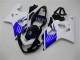 Blanc Bleu Carénage Moto GSXR 600 / 750 K4 2004-2005 Blanc Bleu Carénage Moto GSXR 600 / 750 K4 2004-2005