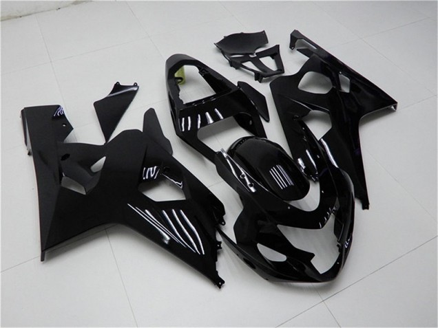 Noir Brillant Carénage Moto GSXR 600 / 750 K4 2004-2005 Noir Brillant Carénage Moto GSXR 600 / 750 K4 2004-2005