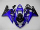 Bleu Noir Carénages Moto GSXR 600 / 750 K4 2004-2005 Bleu Noir Carénages Moto GSXR 600 / 750 K4 2004-2005