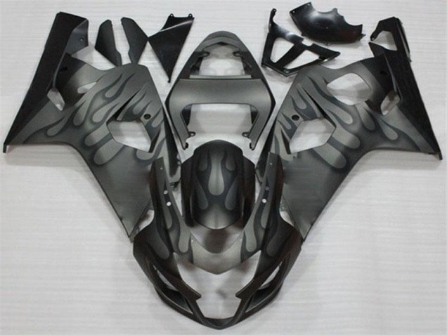 Noir Gris Carénage Moto GSXR 600 / 750 K4 2004-2005 Noir Gris Carénage Moto GSXR 600 / 750 K4 2004-2005