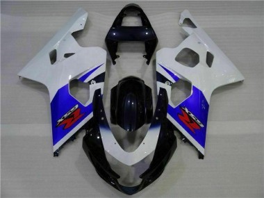 Bleu Blanc Carrosserie Moto GSXR 600 / 750 K4 2004-2005