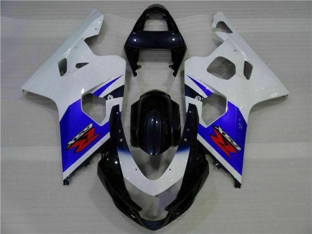 Bleu Blanc Carrosserie Moto GSXR 600 / 750 K4 2004-2005 Bleu Blanc Carrosserie Moto GSXR 600 / 750 K4 2004-2005