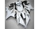 Blanc Noir Carénage Moto R1 2004-2006 Blanc Noir Carénage Moto R1 2004-2006