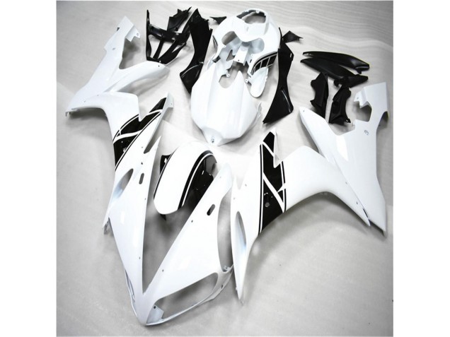 Blanc Noir Carénage Moto R1 2004-2006 Blanc Noir Carénage Moto R1 2004-2006