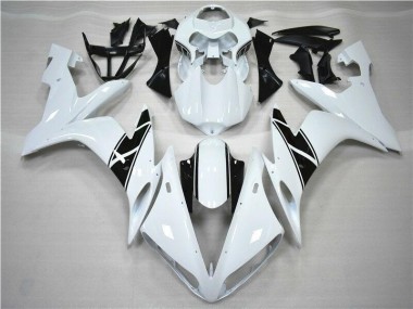 Blanc Noir Carénage Moto R1 2004-2006