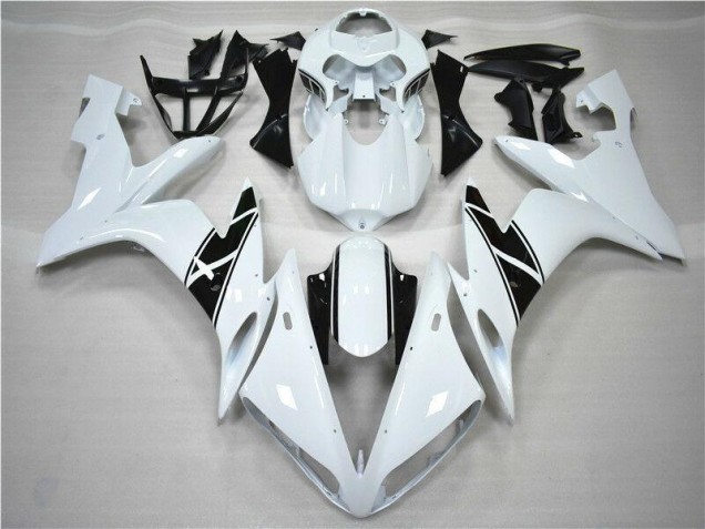 Blanc Noir Carénage Moto R1 2004-2006 Blanc Noir Carénage Moto R1 2004-2006