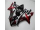 Rouge Noir Carénages Moto R1 2004-2006 Rouge Noir Carénages Moto R1 2004-2006