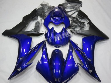 Bleu Noir Carénages Moto R1 2004-2006