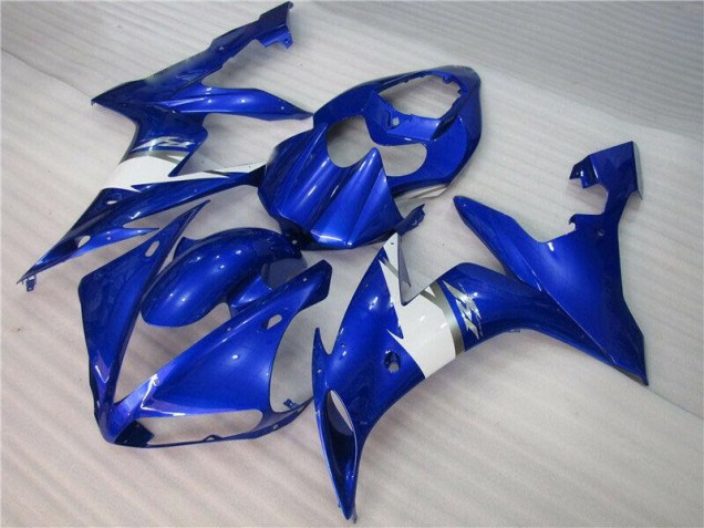 Bleu Blanc Carénage Moto R1 2004-2006