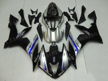 Bleu Noir Argent Carénage Moto R1 2004-2006