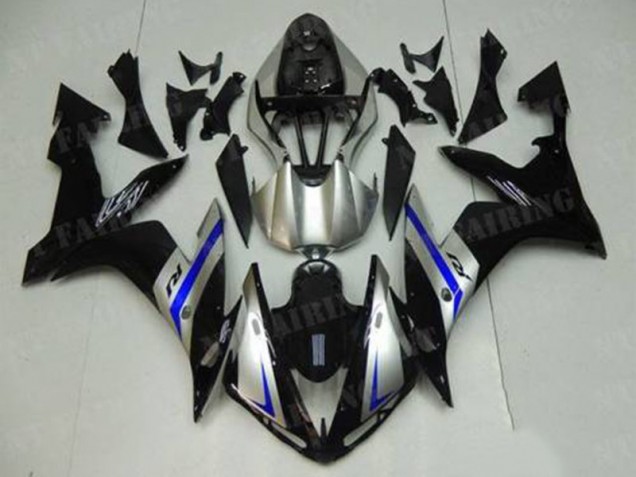 Bleu Noir Argent Carénage Moto R1 2004-2006 Bleu Noir Argent Carénage Moto R1 2004-2006