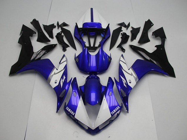 Bleu Noir Kit Carénages Motos Complet R1 2004-2006