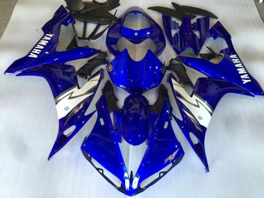 Brillant Bleu Blanc Carénage Moto R1 2004-2006