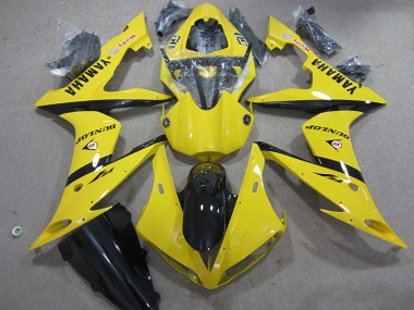Jaune Dunlop Carénage Moto R1 2004-2006