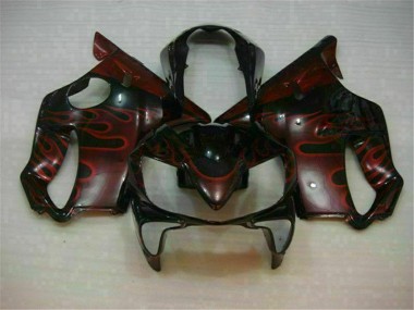 Rouge Flamme Carénage Moto CBR 600 F4i 2004-2007
