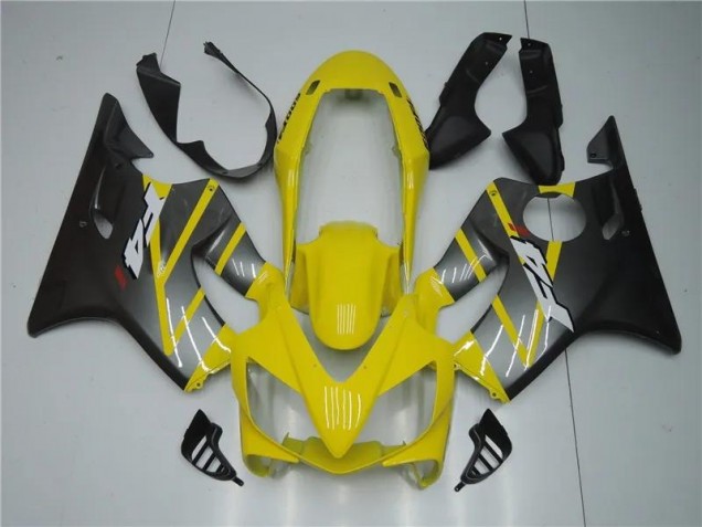 Jaune Gris Carénage Moto CBR 600 F4i 2004-2007 Jaune Gris Carénage Moto CBR 600 F4i 2004-2007