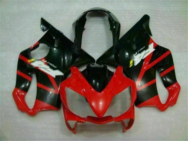 Rouge Noir Kit Carénages Motos Complet CBR 600 F4i 2004-2007 Rouge Noir Kit Carénages Motos Complet CBR 600 F4i 2004-2007