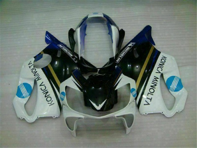 Blanc Noir Carénages Moto CBR 600 F4i 2004-2007 Blanc Noir Carénages Moto CBR 600 F4i 2004-2007