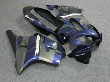 Bleu Carénages Moto CBR 600 F4i 2004-2007