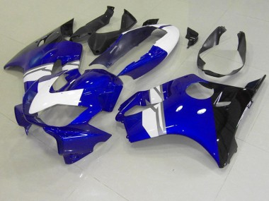 Blanc Bleu Noir Carénage Moto CBR 600 F4i 2004-2007