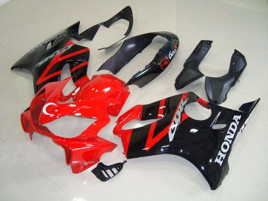 Noir Rouge Carénages Moto CBR 600 F4i 2004-2007