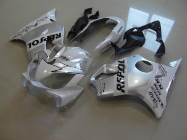 Blanc Repsol Carénage Moto CBR 600 F4i 2004-2007