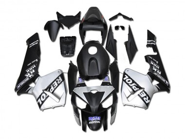 Argent Repsol Noir Carénage Moto CBR 600 RR 2005-2006