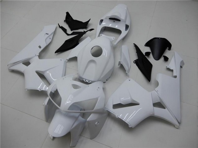 Brillant Blanc Carénage Moto CBR 600 RR 2005-2006 Brillant Blanc Carénage Moto CBR 600 RR 2005-2006