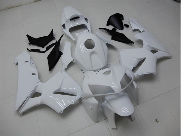 Brillant Blanc Carénage Moto CBR 600 RR 2005-2006 Brillant Blanc Carénage Moto CBR 600 RR 2005-2006