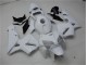 Brillant Blanc Carénage Moto CBR 600 RR 2005-2006 Brillant Blanc Carénage Moto CBR 600 RR 2005-2006