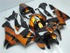 Orange Noir Kit Carénages Motos CBR 600 RR 2005-2006