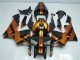 Orange Noir Kit Carénages Motos CBR 600 RR 2005-2006