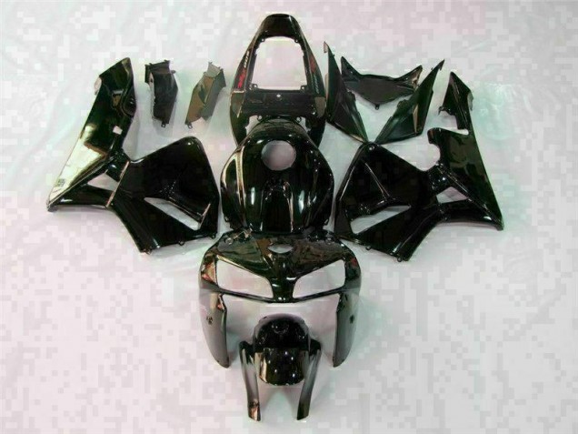 Noir Brillant Carénage Moto CBR 600 RR 2005-2006