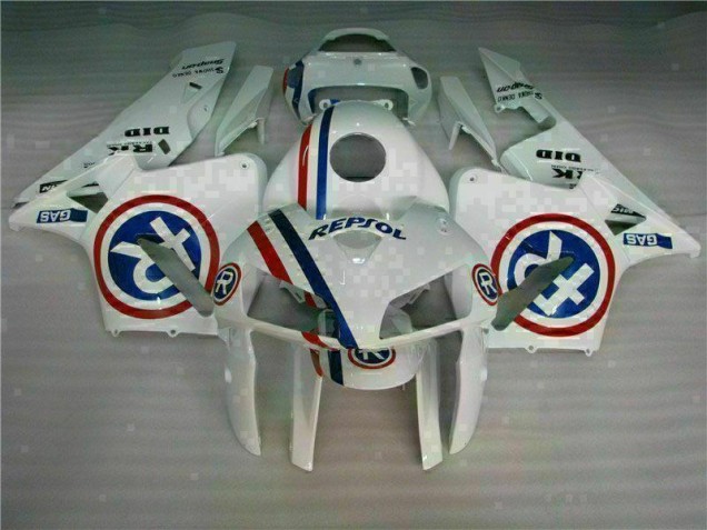 Blanc Kit Carénages Motos & Plastique CBR 600 RR 2005-2006 Blanc Kit Carénages Motos & Plastique CBR 600 RR 2005-2006