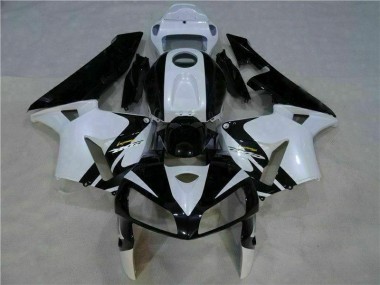 Blanc Noir Carrosserie Moto CBR 600 RR 2005-2006