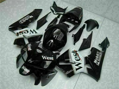 Noir West Carénage Moto CBR 600 RR 2005-2006
