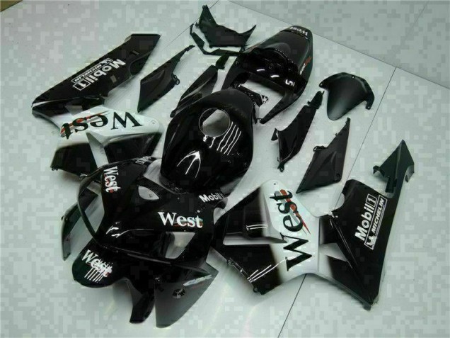 Noir West Carénage Moto CBR 600 RR 2005-2006