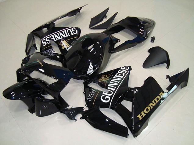 Noir Gunness Carénage Moto CBR 600 RR 2005-2006 Noir Gunness Carénage Moto CBR 600 RR 2005-2006