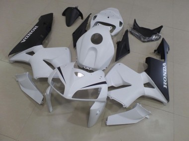 Blanc Noir Kit Carénages Motos Complet CBR 600 RR 2005-2006