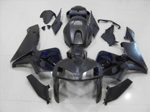 Noir Mat Crâne Carénage Moto CBR 600 RR 2005-2006