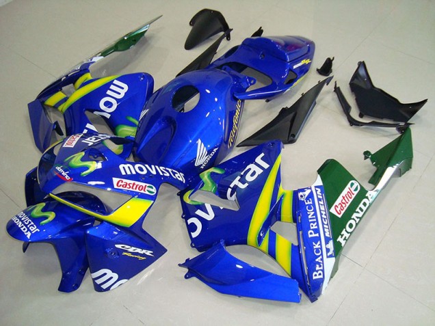 Movistar Carénage Moto CBR 600 RR 2005-2006 Movistar Carénage Moto CBR 600 RR 2005-2006
