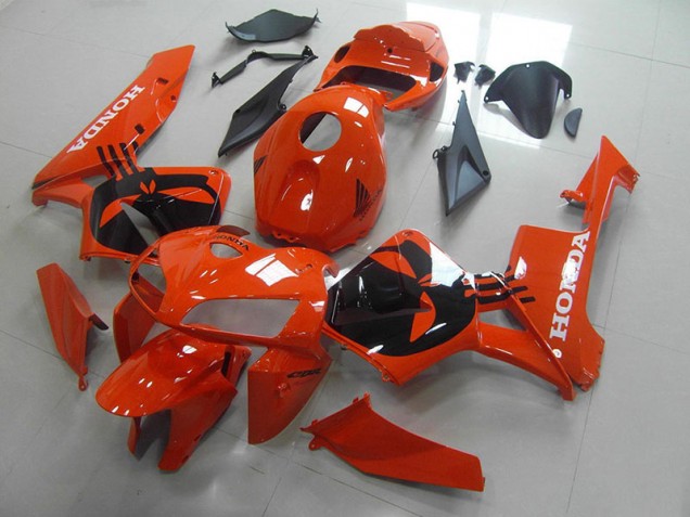 Orange Noir Kit Carénages Motos & Plastique CBR 600 RR 2005-2006 Orange Noir Kit Carénages Motos & Plastique CBR 600 RR 2005-2006