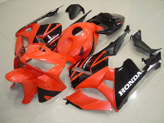 Orange Carénage Moto CBR 600 RR 2005-2006 Orange Carénage Moto CBR 600 RR 2005-2006