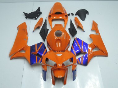 Orange Bleu Carénage Moto CBR 600 RR 2005-2006
