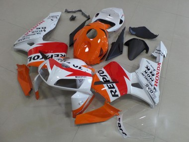 Orange Blanc Repsol Carénage Moto CBR 600 RR 2005-2006