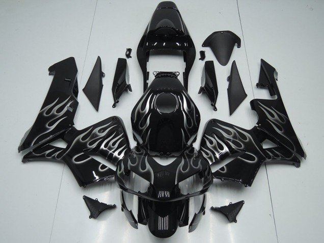 Argent Flamme Carénage Moto CBR 600 RR 2005-2006 Argent Flamme Carénage Moto CBR 600 RR 2005-2006